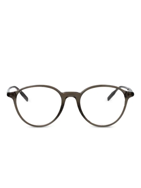 Montblanc round frame glasses Grey MB0291O