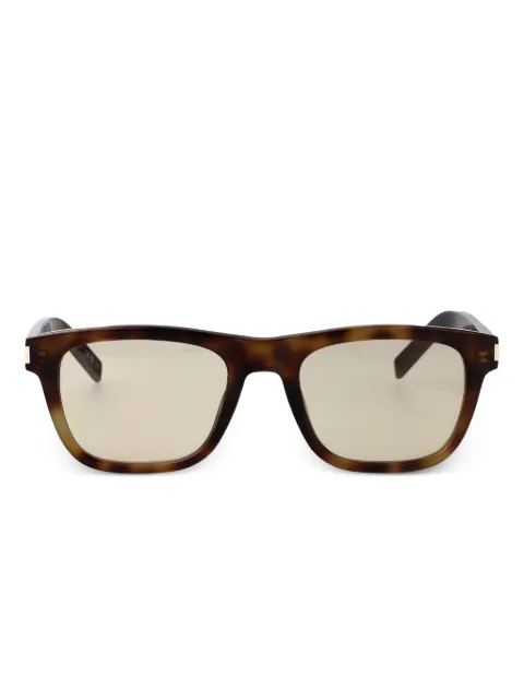 Saint Laurent Eyewear rectangle-frame sunglasses Brown SL819