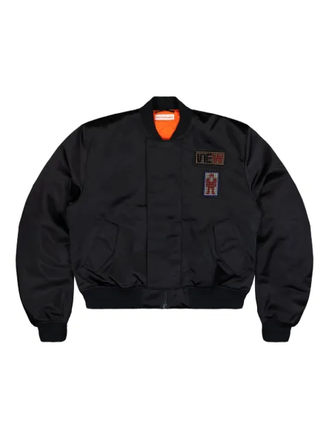 Walter Van Beirendonck Beep Beep bomber jacket Black 1006A