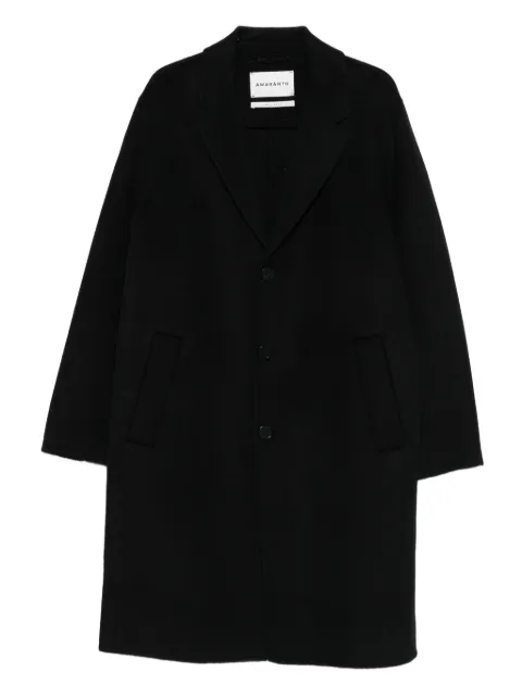 AMARÁNTO button-down coat Black B6F0022A99