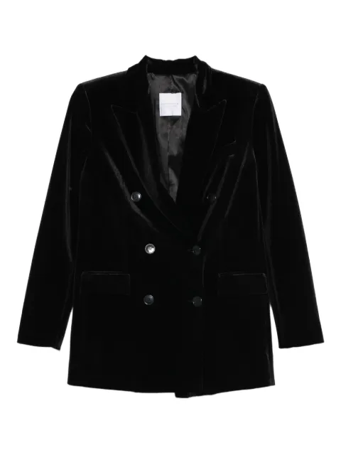 Cenere GB velvet blazer Black 47311647
