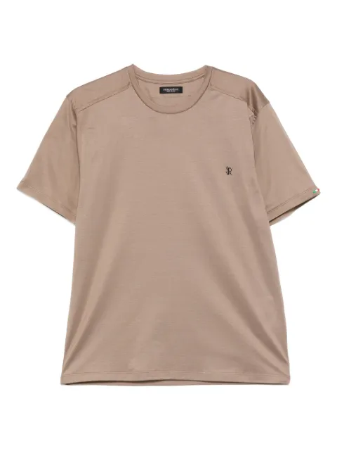 Stefano Ricci crew-neck cotton T-shirt Brown MNH5103900TE0001M023