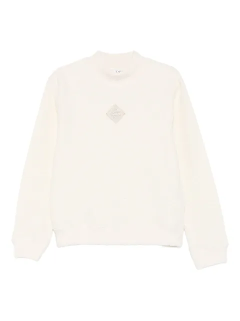 Casablanca textured sweatshirt Neutrals MAW25JTP43801