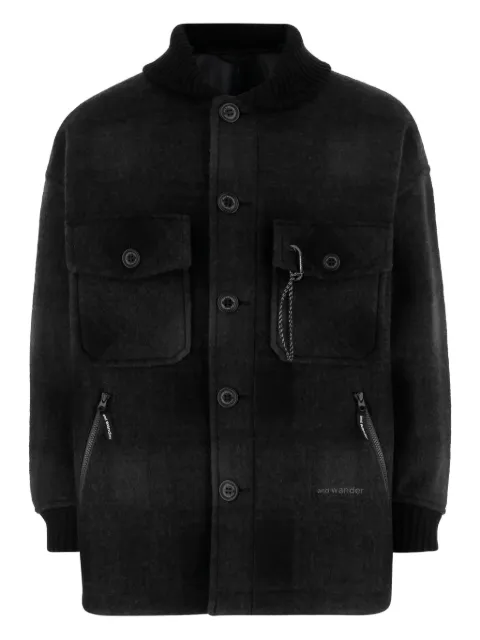 and Wander buttoned pocket jacket Black 5745283052010