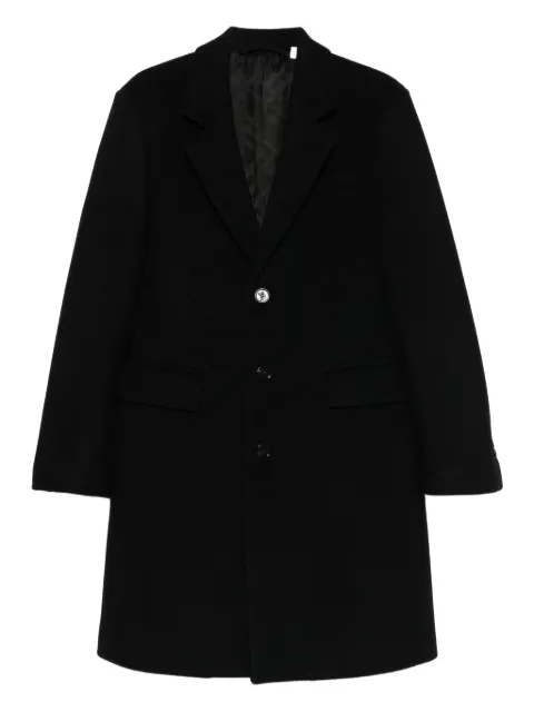 Burberry wool tailored coat Black 8114749