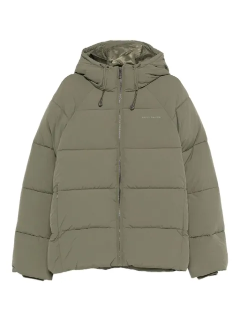 Daily Paper hooded puffer jacket Green 2522018