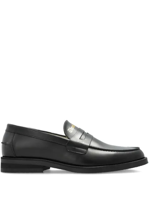 DUKE & DEXTER Wilde Thank You Good Night penny loafers Black WILDE