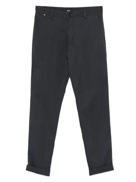 BOSS buttoned trousers Black 50549461