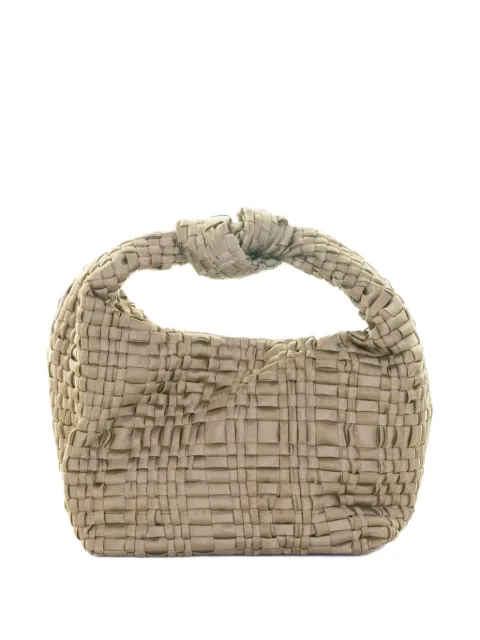 Maria La Rosa mini Datolite woven-texture shoulder bag Neutrals MINIDATOLITESB23112519