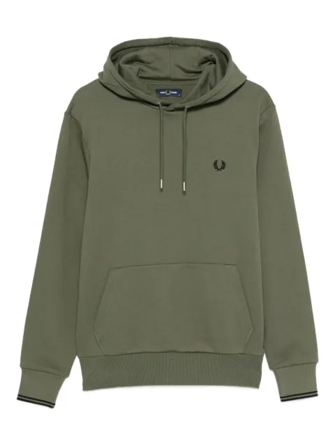 Fred Perry laurel-wreath hoodie Green M2643