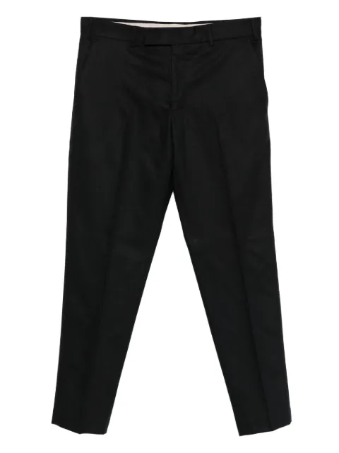 PT Torino tapered tailored trousers Black CORFZ1Z00FWDTO03