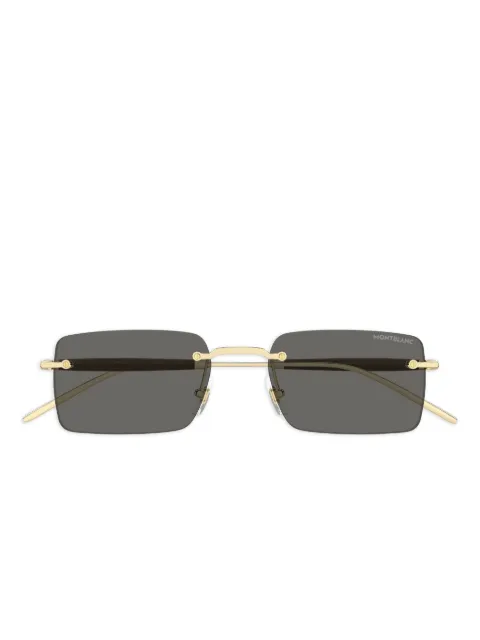 Montblanc square-frame sunglasses Brown MB0453S