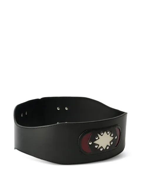OUR LEGACY Girdle leather belt Black A4258GS