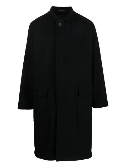 Tagliatore Loyds buttoned coat Black LOYDSST770065N1234