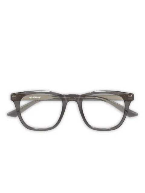 Montblanc round-frame glasses Grey MB0422O004