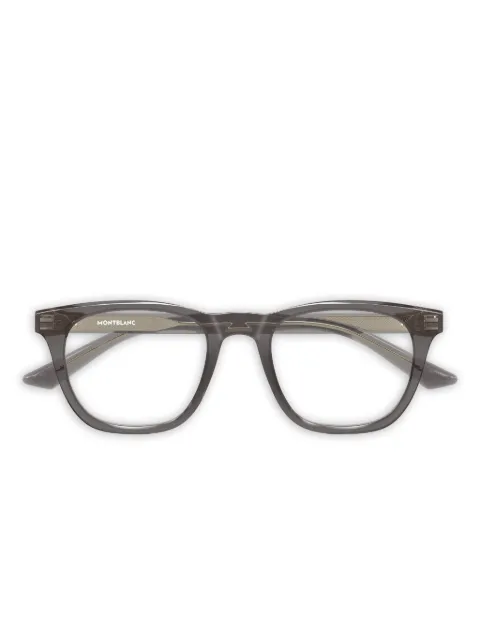 Montblanc round-frame glasses Grey MB0422O009