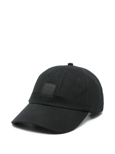 BOSS logo-patch cap Black 50535555