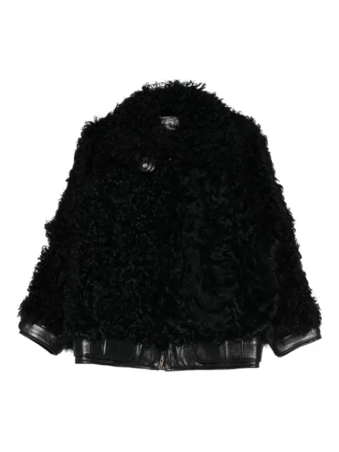 Golden Goose Osanne shearling jacket Black GWP02374P002163