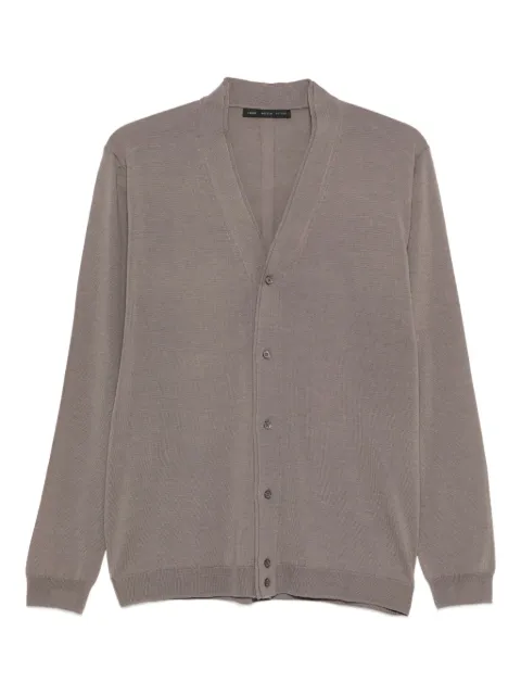Low Brand V-neck cardigan Brown L1MFW25266729