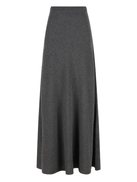 Balenciaga high-waisted maxi skirt Grey 849932T1754