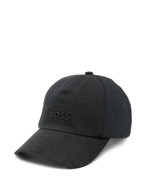 BOSS logo-detail cap Black 50535397