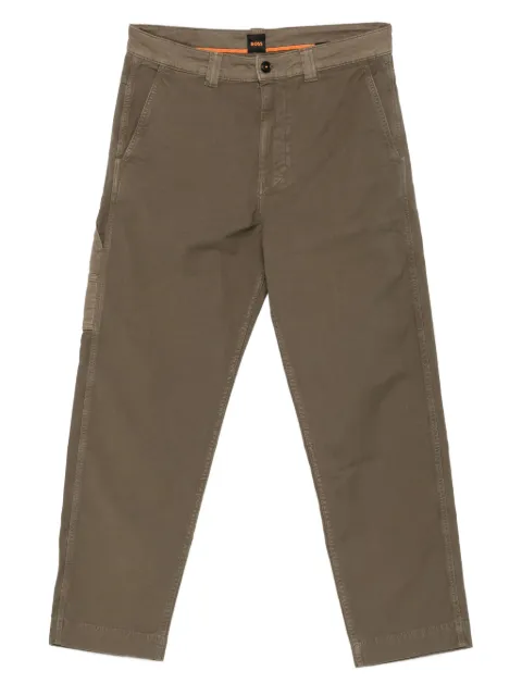 BOSS pocket trousers Green 50542911