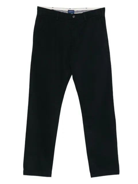 Gant straight-leg trousers Blue 1503950