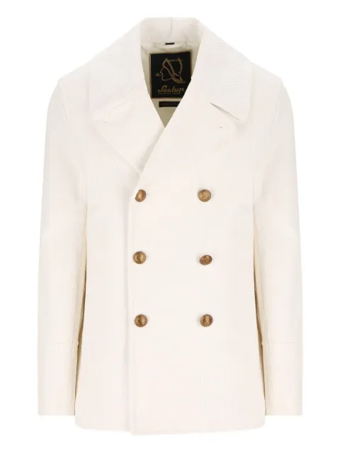 Sealup Amalfi double-breasted peacoat White 50094BIS9626841