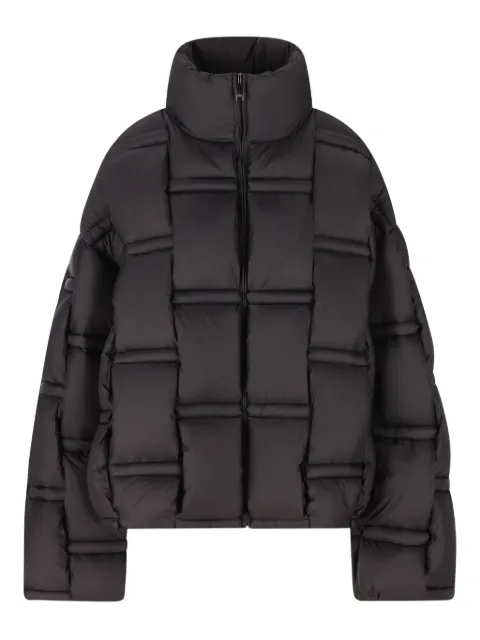 RAXXY quilted oversized coat Black CRDJ08202