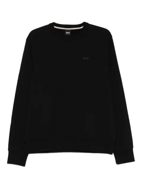 BOSS logo-detail sweatshirt Black 50546387