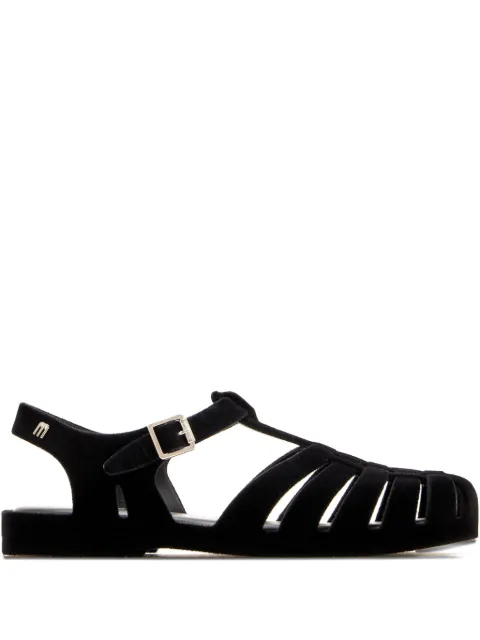 Melissa Possession Velvet sandals Black 37845