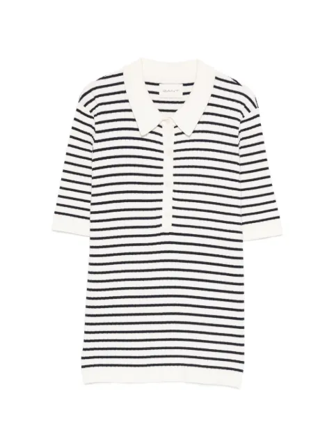 Gant striped polo shirt White 4805331