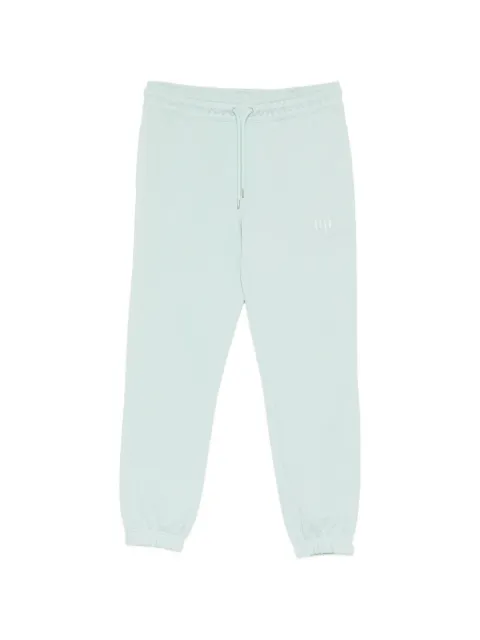 Gant drawstring-fastening logo-embroidered track pants Blue 4200709