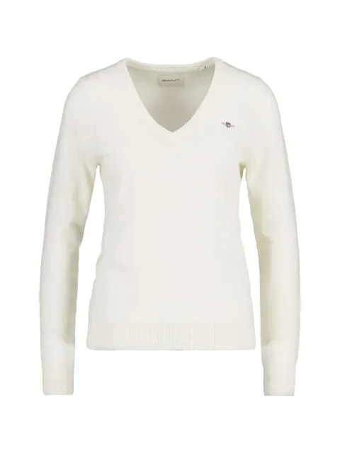 Gant V-neck sweater Neutrals 4800510