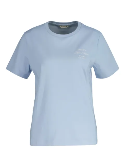 Gant logo-detail T-shirt Blue 4200590