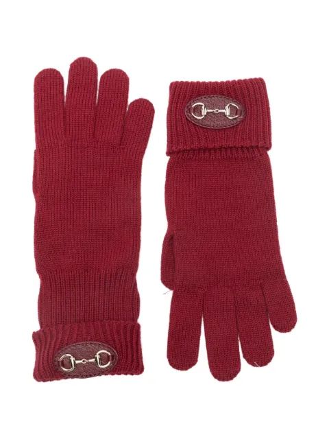 Gucci Horsebit gloves Red 8367313G200
