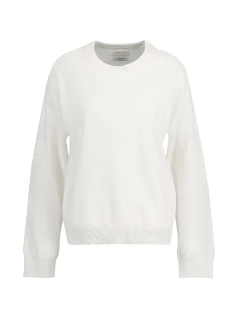 Gant crewneck knitwear Neutrals 4802120