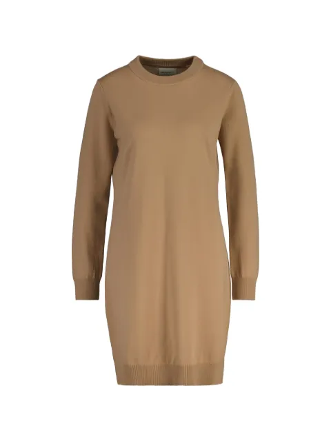Gant round-neck midi dress Brown 4502077