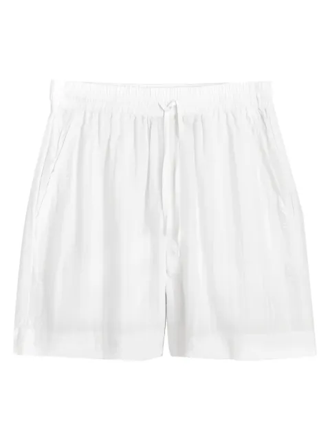 Gant drawstring textured shorts White 4020128