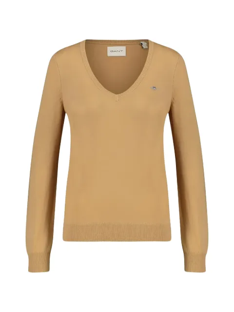 Gant V-neck top Neutrals 4800510