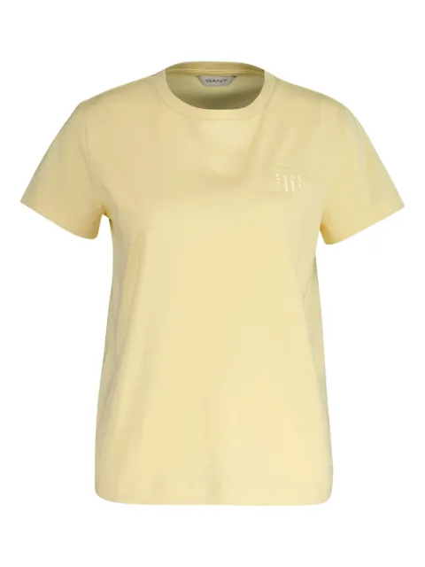Gant logo-detail T-shirt Yellow 4200262