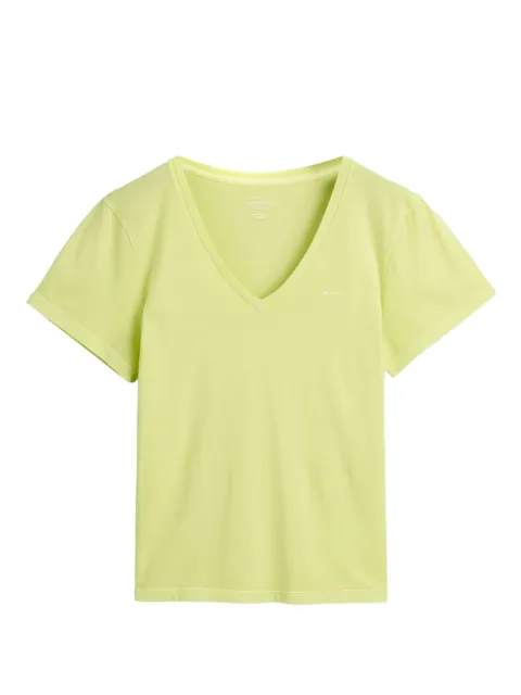 Gant V-neck T-shirt Yellow 4200867