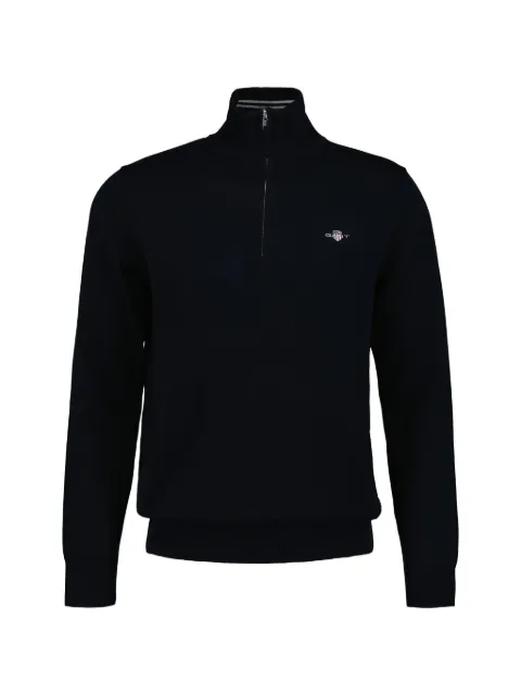 Gant zip polo shirt Blue 8030564