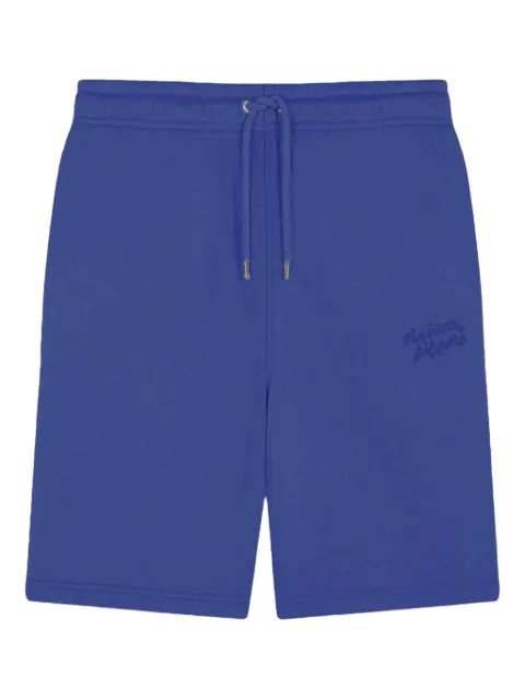 Maison Kitsuné drawstring shorts Blue MM01111KM0321P433