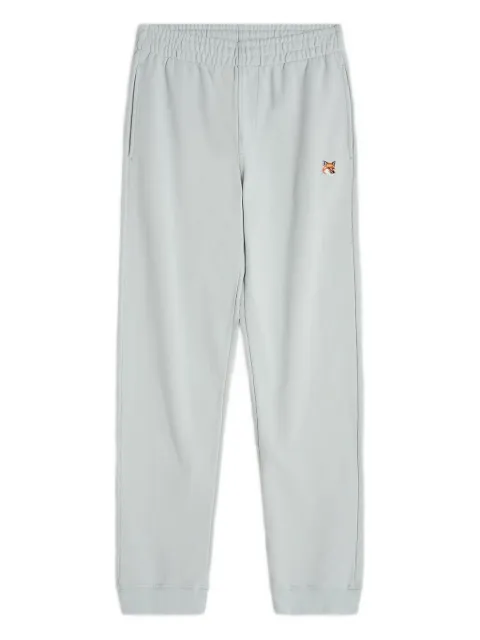 Maison Kitsuné logo-patch trousers Grey LM01114KM0001