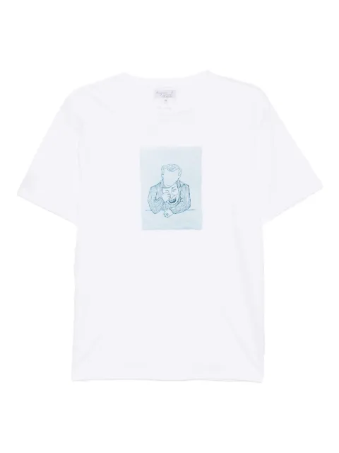 agnès b. x Brendan Lynch Le Mixte T-shirt White EAI1SFJ5