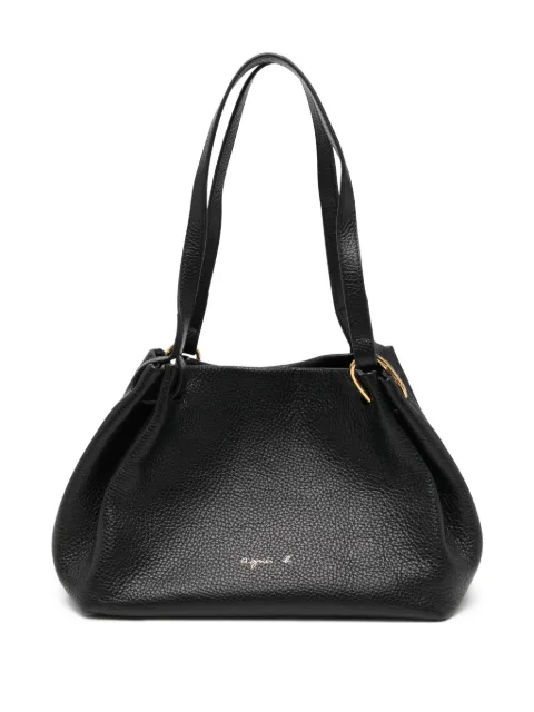 agnès b. logo-print tote bag Black P743VCZ1