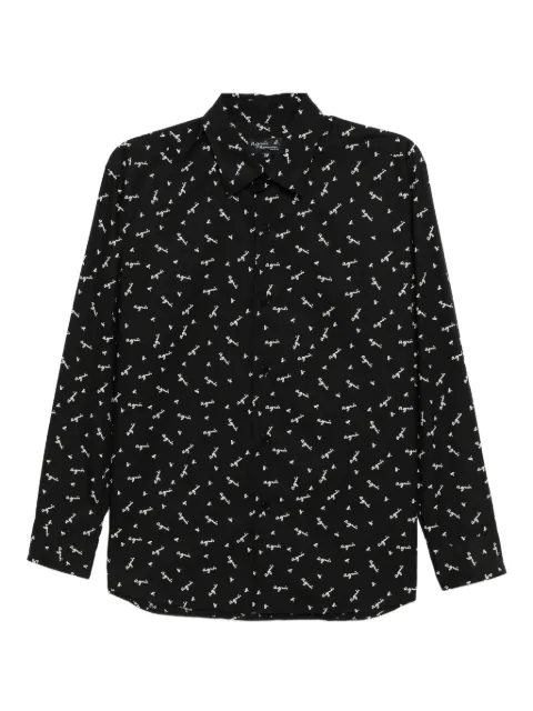 agnès b. Chemise Andy shirt Black J912IDU2