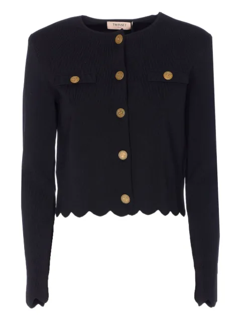 TWINSET button-closure cardigan Black 252TP320A