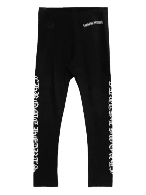 Chrome Hearts elasticated-waistband leggings Black CHRM0274